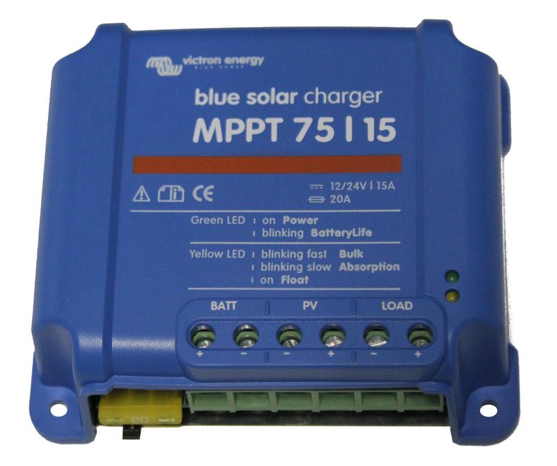 Контроллер для солнечных панелей Blue Solar MPPT 75/15