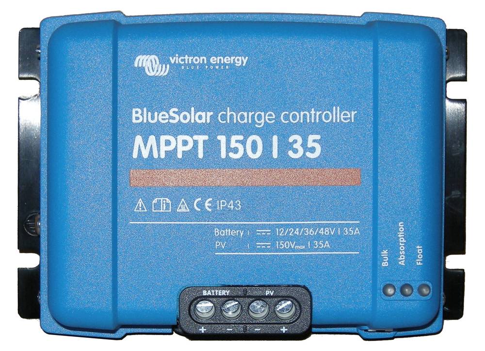 Контроллер для солнечных панелей Victron Blue Solar MPPT 150/35
