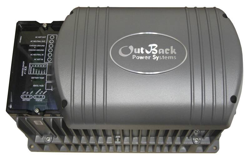 Инвертор/зарядное устройство 48 В DC / 220 В AC, 1500 Вт, 20 А, синусоидальный, герметичный, модель GFX1448E