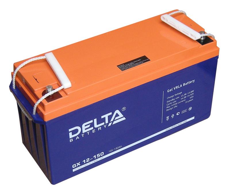 Delta GX 12-150: гелевая аккумуляторная батарея 150 Ач, 12 В, GEL