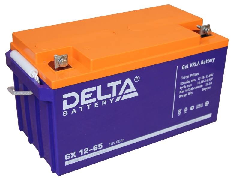 Delta GX 12-65: гелевая аккумуляторная батарея