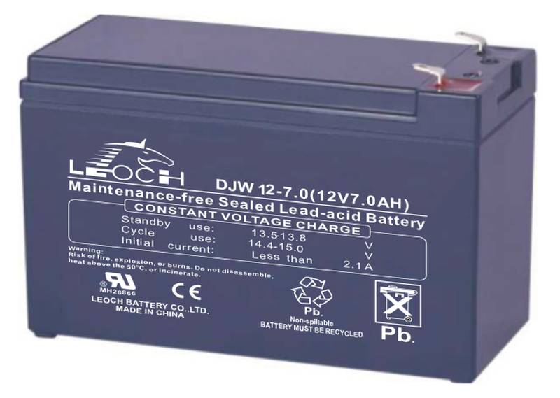 AGM аккумулятор 7 Ач, 12 В, модель DJW12-7