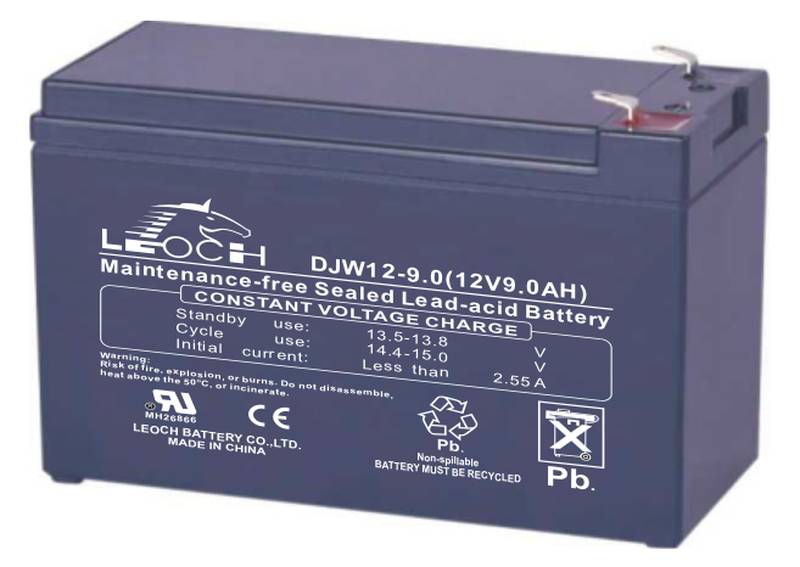 AGM аккумулятор 9 Ач, 12 В, модель DJW12-9