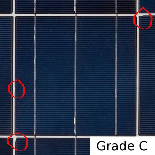 Солнечная батарея Grade C