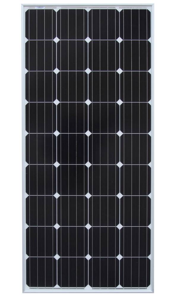 Солнечная панель 150 Вт, 12 В, CHN150-36M, модель 2017 года с 4 соединительными шинами