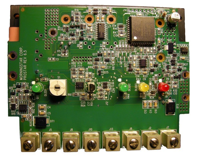 Печатная плата контроллера заряда Morningstar PS-15 (PWM)