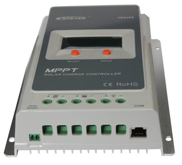 Клеммы контроллера солнечных батарей Tracer-2210A (20 А, 12/24 В, MPPT)