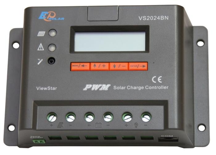 Контроллер заряда 20 А, 12/24 В, PWM, модель VS2024BN