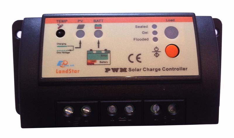 Контроллер для солнечных батарей 10 А, 12/24 В, PWM, модель Epsolar LS1024