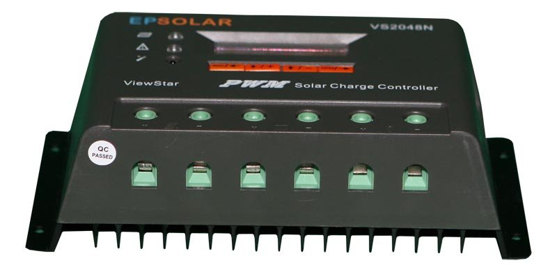 Клеммы контроллера солнечных батарей VS2048N