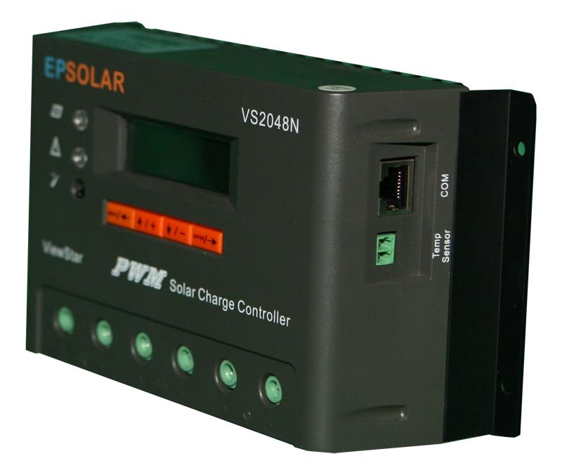 Вид сбоку контроллера солнечных панелей VS2048N