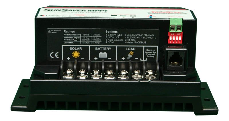 MPPT контроллер для солнечных панелей Morningstar SS-MPPT-15L