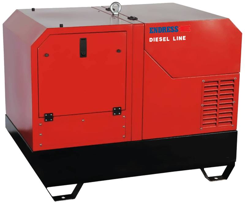 Дизельный генератор 220/380 В, 4.8/10.6 кВт, модель ESE 1208 DHS-GT ES Diesel Silent
