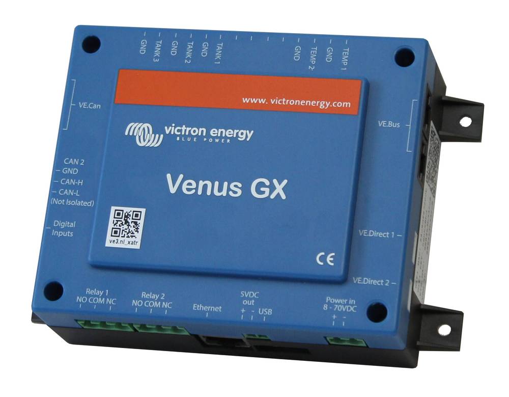 Панель управления Victron Venus GX с Wi-Fi и подключением к интернету
