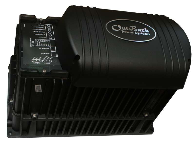 Инвертор/зарядное устройство 24 В DC / 220 В AC, 3000 Вт, 80 А, синусоидальный, вентилируемый, модель VFX3024E