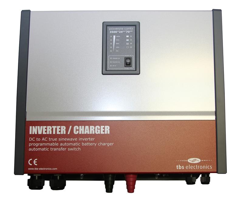 Инвертор для дома, 3,5 кВт, 24 Вольта, с зарядным устройством 70 Ампер, с чистым синусом, модель PSC3500-24-70