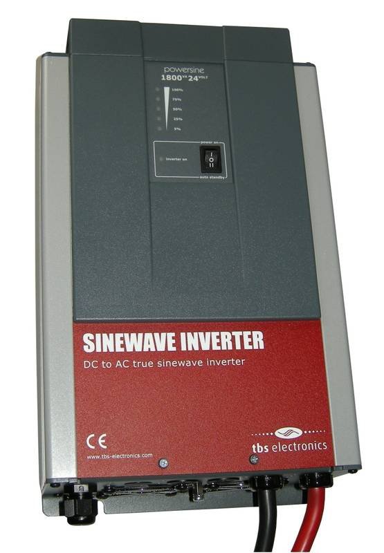 Инвертор для частного дома 24 В DC / 220 В AC, 1400 Вт, синусоидальный, модель PS1800-24