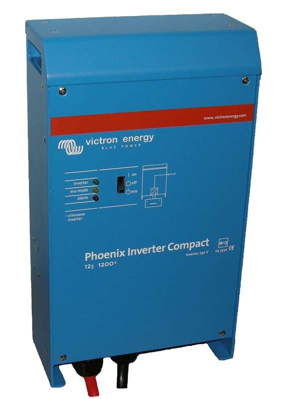 Инвертор 1 кВт, с чистым синусом, Victron Phoenix Compact 12/1200