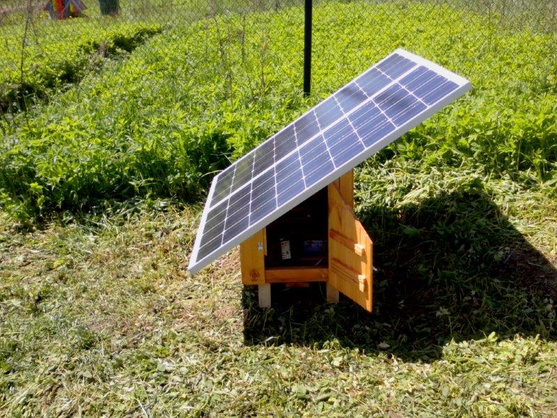 Солнечная электростанция для насоса