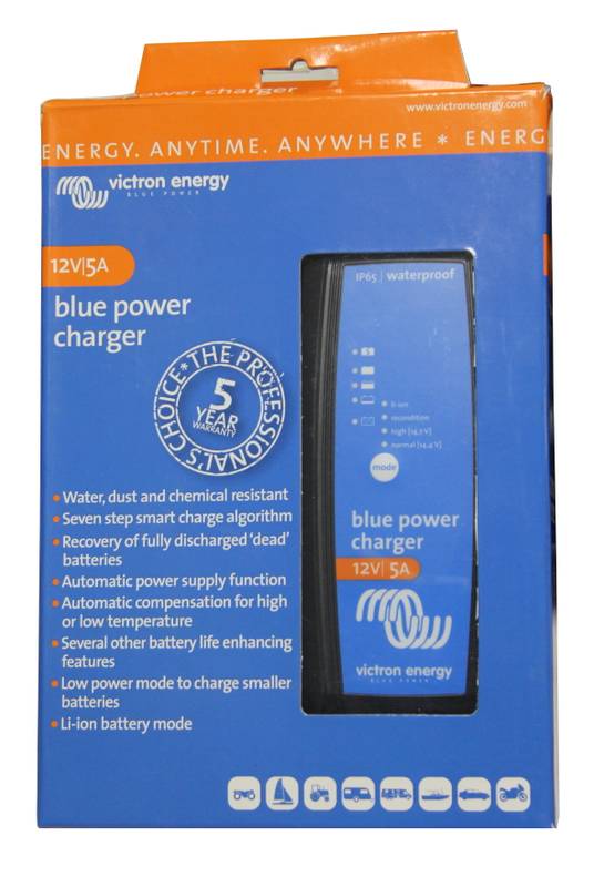 Автоматическое зарядное устройство Blue Power Charger 12/5-IP65