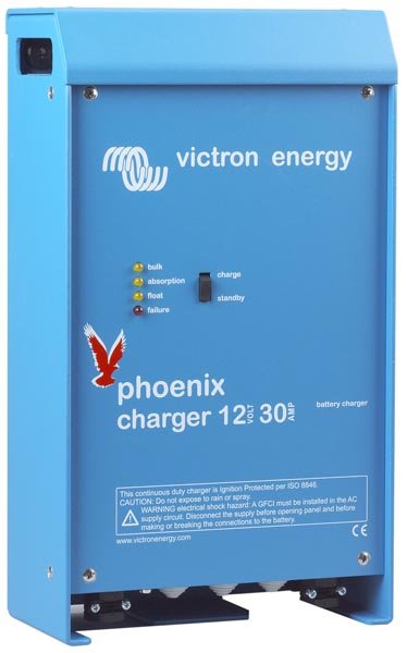 Зарядное устройство для гелевых и AGM аккумуляторов 12 В, 30 А, 2 выхода, модель Phoenix Charger 12/30