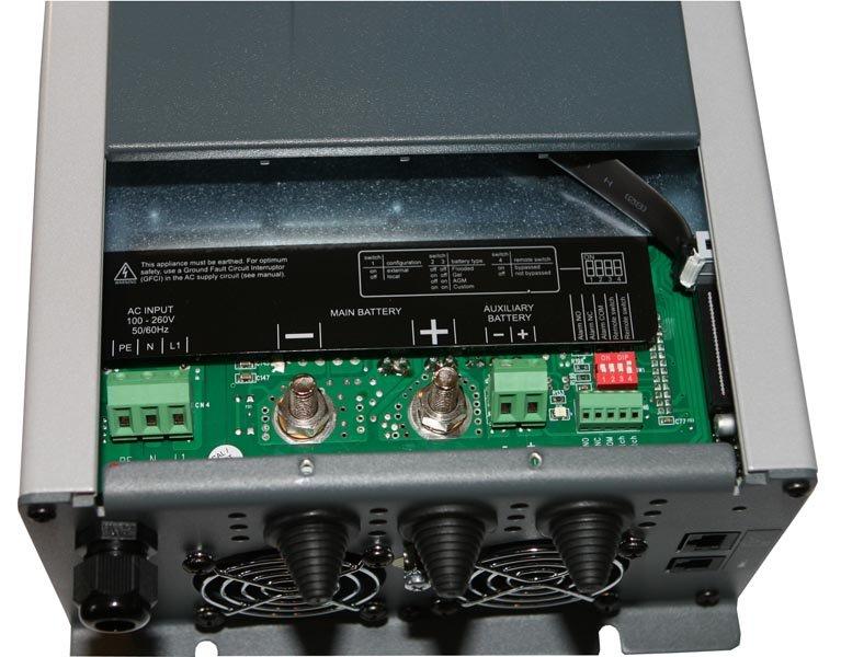 Клеммы зарядного устройства для гелевых и AGM аккумуляторов 12 В, 60 А, модель Omnicharge 12-60